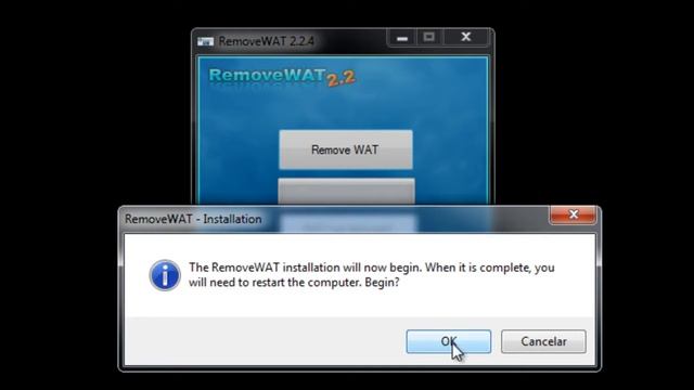 Remover a mensagem: "windows não é original" (Win 7) смотреть онлайн