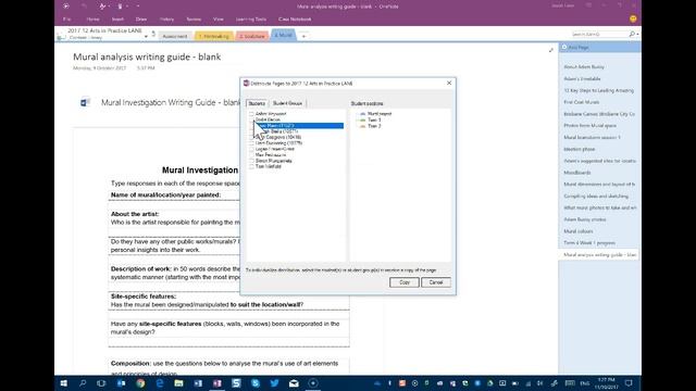 OneNote 2016 Page Distribution two ways смотреть онлайн