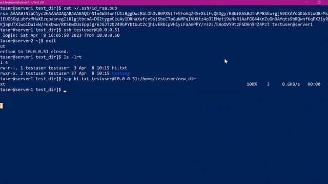scp and rsync in Linux смотреть онлайн