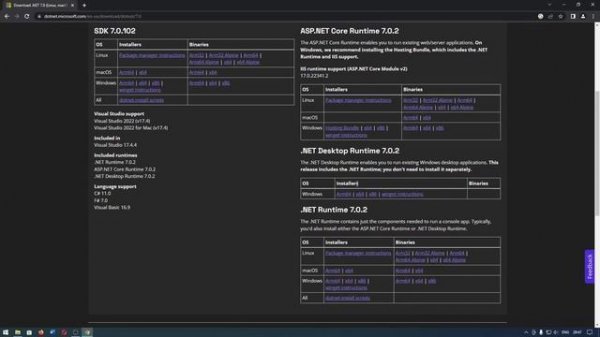 To run this application, you must install NET Download dan Install NET 7.0 Desktop Runtime