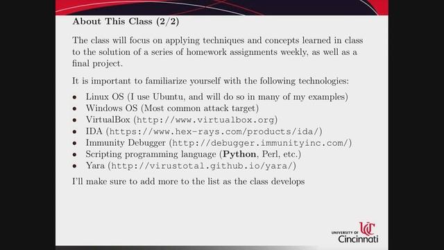 CS7038: Wk01.1 Class Intro and VirtualBox Demo смотреть онлайн