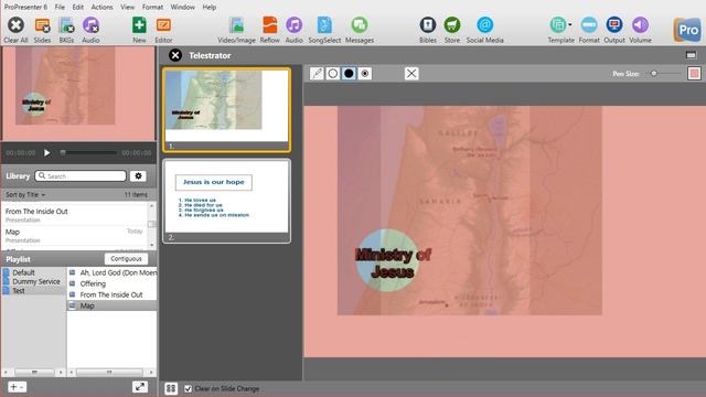 ProPresenter 6 - How to use live slide highlighting tools смотреть онлайн