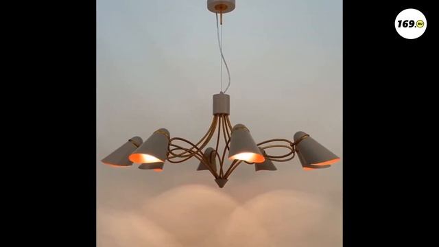 Подвесная люстра Favourite Lovato 2666 8P ✓ купить со склада в Москве и МО mebel169.ru смотреть онлайн