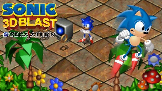 Green Grove Zone (Act 2) (Saturn) - Sonic 3D Blast Slowed Down смотреть онлайн