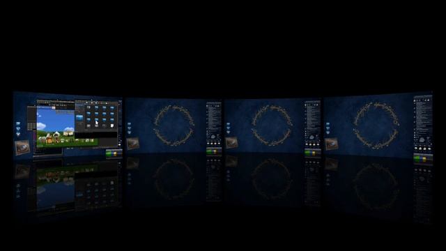 ubuntu 3D Desktop (Cube) (KDE & Compiz Fusion & CairoDock) fullHD 1080p смотреть онлайн