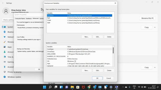 How Install JavaJDK11 on Windows11 смотреть онлайн