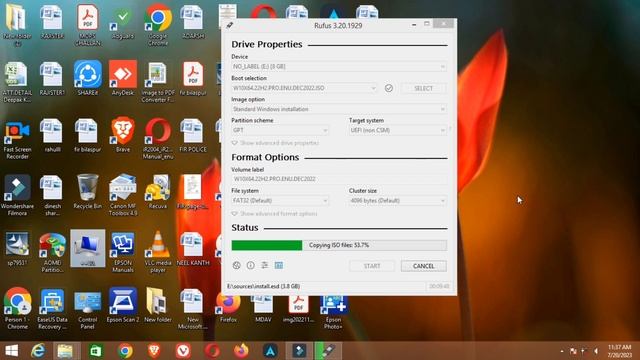 Windows ISO file se pandrive ko bootable kaise banae смотреть онлайн