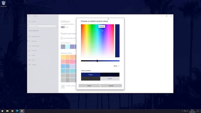 How to Change Color Theme in Windows 10 смотреть онлайн