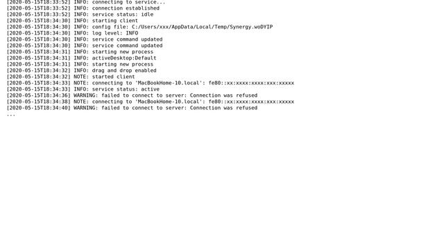 Synergy: "Connection was refused" (MacOS server, Windows-10 client) (2 Solutions!!) смотреть онлайн