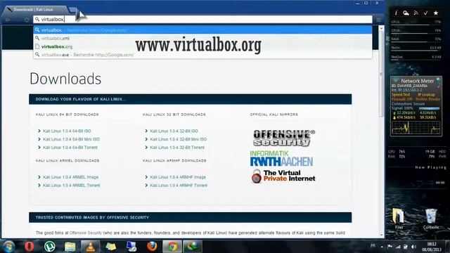 Download Kali Linux 1.0.4 & Virtual Box 4.2.16 [HD] смотреть онлайн