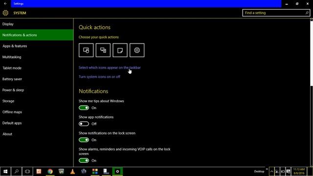 How to Get Back Missing Icons from Task Bar in Windows 10 смотреть онлайн