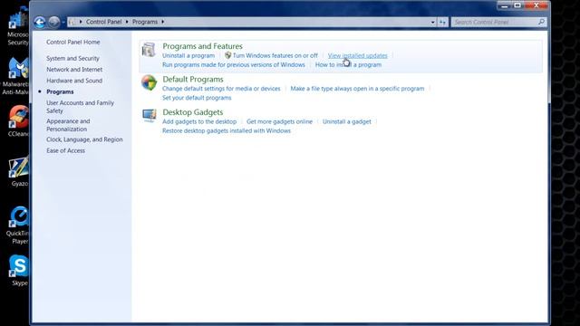 Uninstall Windows Update Windows 7 Vista смотреть онлайн