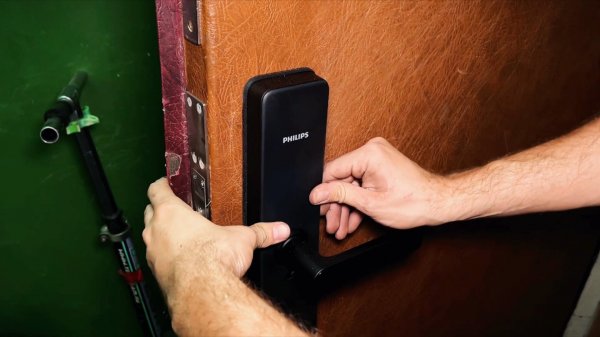 Монтаж электронного замка - это просто!