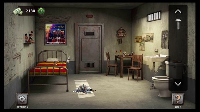 100 doors, Escape from prison, German cell, level 91 смотреть онлайн