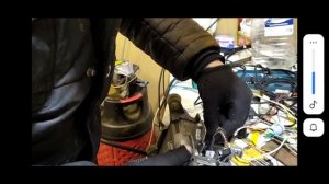 Стиральная машина Бош треск и писк изнутри , замена щёток.