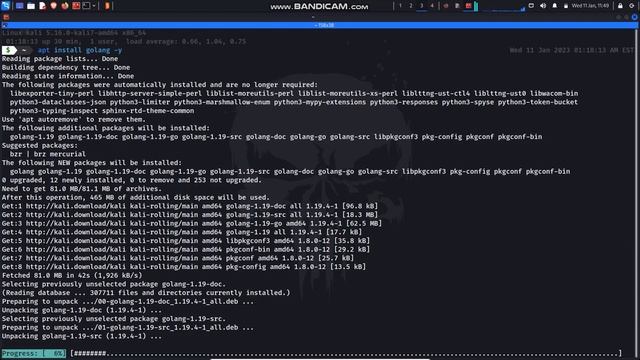 How to install go language in kali linux смотреть онлайн