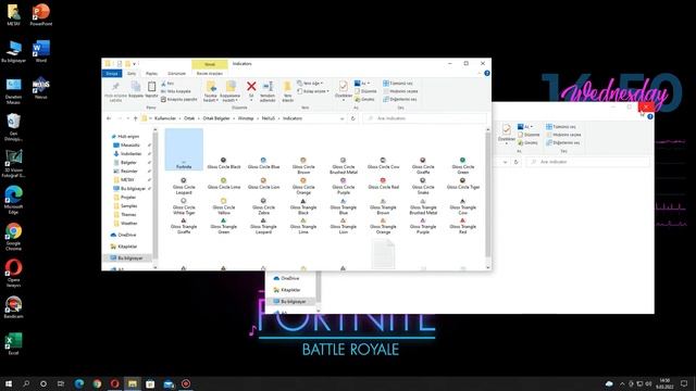 Fortnite Theme / Nexus Dock / Rainmeter Skin [2022] смотреть онлайн