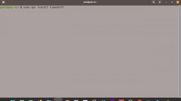 How to install Timeshift on Pop!_OS Linux.