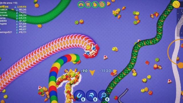 WormsZone.io Highest World Record 2024 | Most Epic Moments | Saal wala game | 130 Snake defeated 🙀🙀 смотреть онлайн