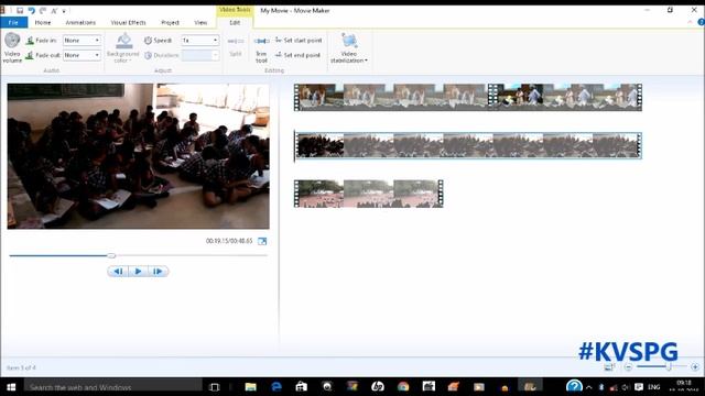 How to split, compile, edit sound in movie maker tutorial - kvspg смотреть онлайн