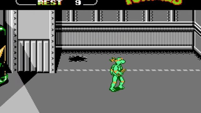 Teenage Mutant Ninja Turtles II - The Arcade Game - Gameplay | Walkthrough (NES, Famicom, Dendy)