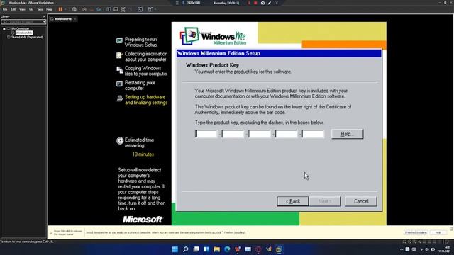 Instalacja Windows ME смотреть онлайн