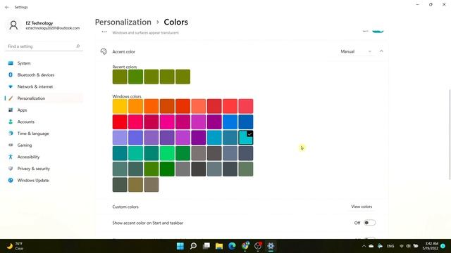 How to Change the Taskbar Color in Windows 11! (2022) смотреть онлайн