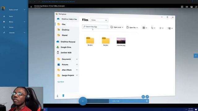 AddyVisuals | Windows 10 Sun Valley Concept Review смотреть онлайн