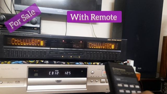 (Sold)Pioneer Cr777 Stereo Graphic Equalizer With Spectrum/For Sale/Infinity Audio/Call 9443370602 смотреть онлайн