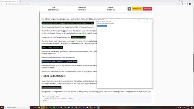 Windows Buffer Overflow Introduction - part 2 смотреть онлайн
