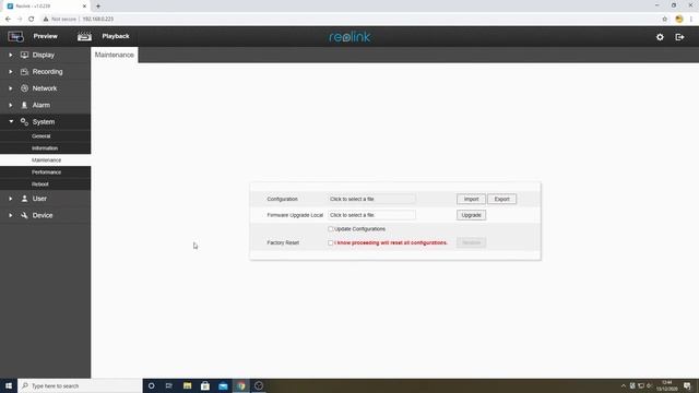 How To Upgrade Reolink Camera Firmware