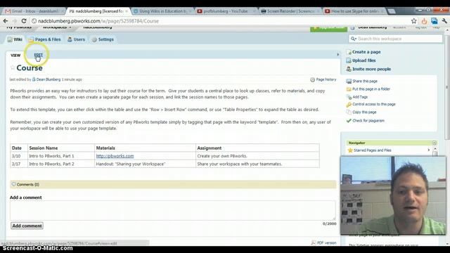Embed YouTube video in PBworks Wiki смотреть онлайн