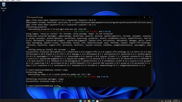 2022: Installing and setting up Python on a Windows 11 system in 10 minutes (+ Jupyter Notebook) смотреть онлайн