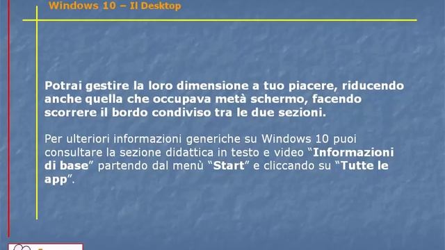 Guida al Computer - Lezione 173 - Windows 10 – Il Desktop смотреть онлайн