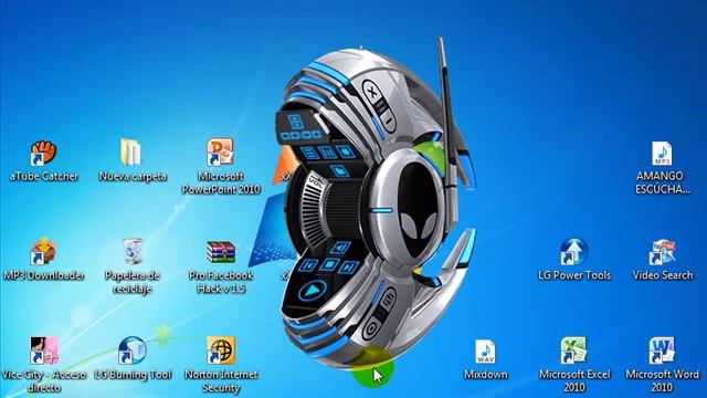 Skins AlienWare Reproductor Windows Media смотреть онлайн