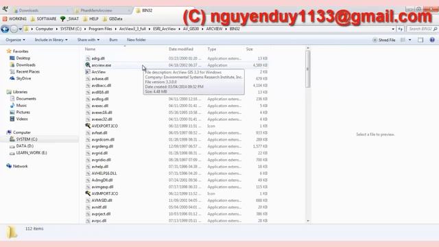 Cài đặt ArcView 3.3 trên Window XP/Vista/7/8 32bits, 64bits смотреть онлайн