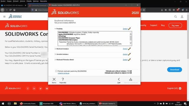 Videonávod - Instalace SolidWorks Student Edition смотреть онлайн