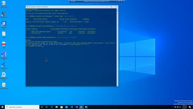Manage IP settings from Powershell смотреть онлайн