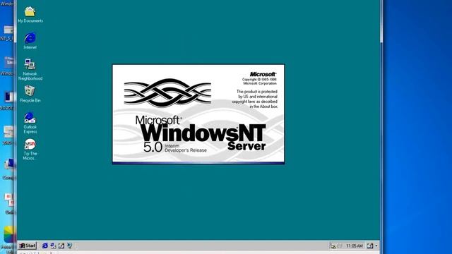 Windows NT 5.0 server Interim Developer’s Release build 1773 смотреть онлайн