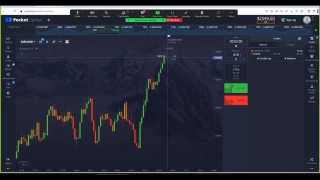 СКАЛЬПИНГ НА ВАЛЮТНЫХ ПАРАХ В POCKET OPTION И QUOTEX ПО СТРАТЕГИИ смотреть онлайн