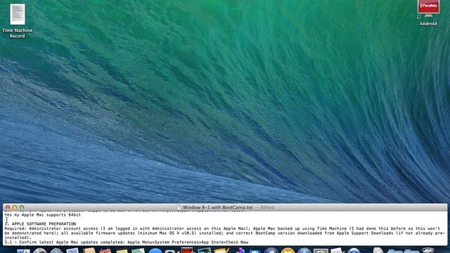 Part1 (Steps1-4): Install Windows 8.1 On Apple Mac Using BootCamp смотреть онлайн