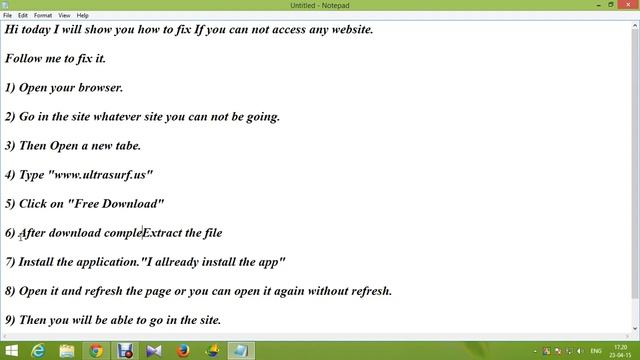 How to fix your computer If you can't access any site like FaceBook COM смотреть онлайн