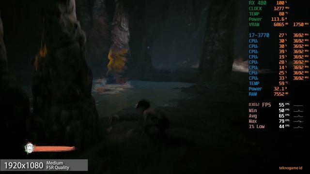 The Lord of the Rings: Gollum | Radeon RX 480 | Intel Core i7-3770 смотреть онлайн