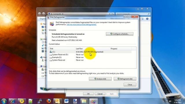 Tech Support: Defragment a Hard Drive in Windows 7 смотреть онлайн