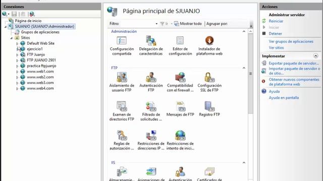 Configuración de FTP en Windows 2012 Server (permisos) смотреть онлайн