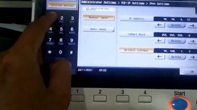 Cara Setting IP pada Mesin Printer MFP Develop ineo смотреть онлайн