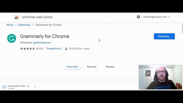 How to Install Grammarly Chrome Extension 2021 Guide Tutorial смотреть онлайн