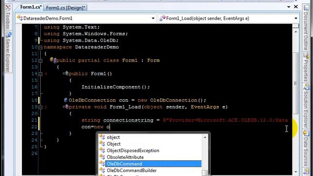 DataReaderDemo смотреть онлайн