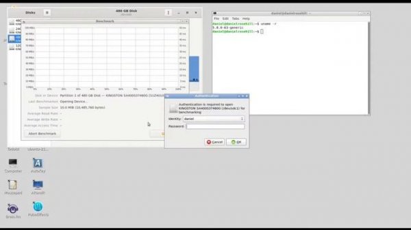 EXT4 vs. NTFS formatted SSD read speed benchmarking (Ubuntu Linux 20.10)