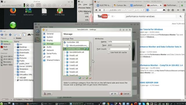 Different RAID setups in a Server 2008 on VirtualBox and OpenSuse Linux (probably on a Mac Mini :D) смотреть онлайн